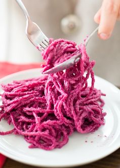 Beet Pesto Pasta