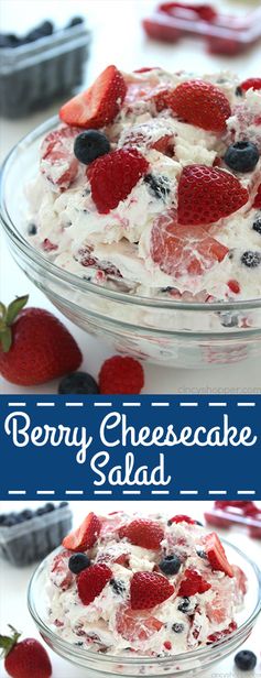 Berry Cheesecake Salad