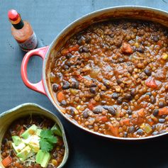 Black Bean and Lentil Chili