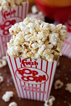 Black Pepper Parmesan Popcorn