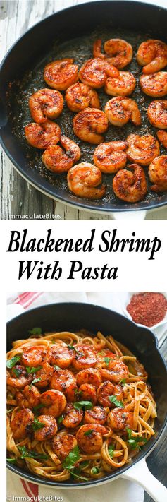 Blackened Shrimp And Pasta