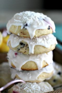 Blueberry Lemon Ricotta Cookies