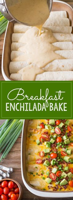 Breakfast Enchilada Bake