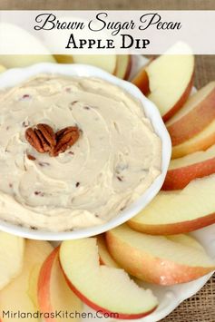 Brown Sugar Pecan Apple Dip