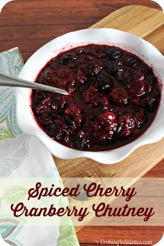 b]Spiced Cherry Cranberry Chutney [/b