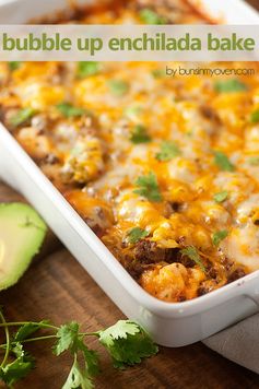 Bubble Up Enchilada Bake