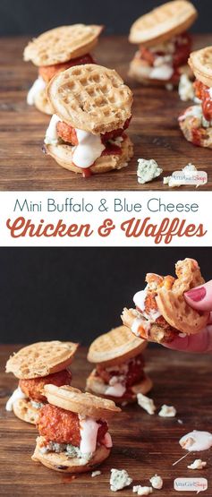 Buffalo & Blue Mini Chicken and Waffles