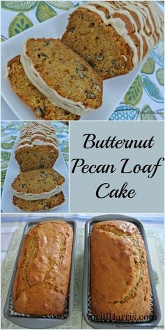 Butternut Pecan Loaf Cake