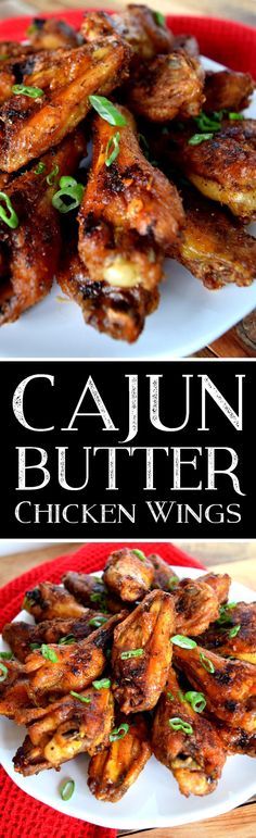 Cajun Butter Chicken Wings