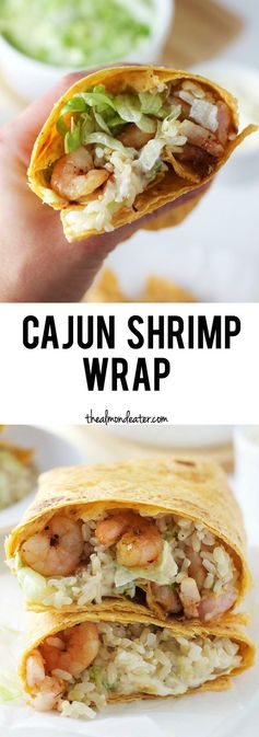 Cajun Shrimp Wrap