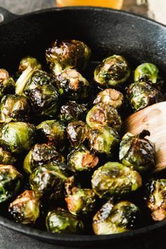 Caramelized Cider Roasted Brussel Sprouts