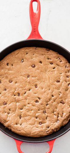 Cast-Iron Chocolate Chip Skillet Cookie