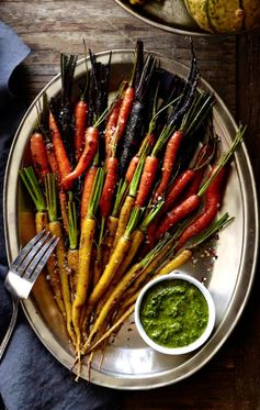 Charred Carrots with Herbs