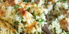 Cheesy Baked Chicken and Rice