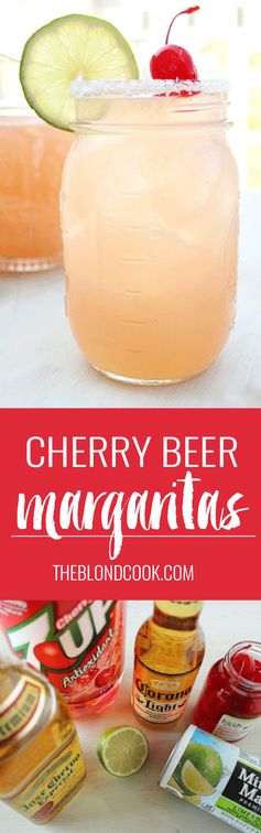 Cherry Beer Margaritas