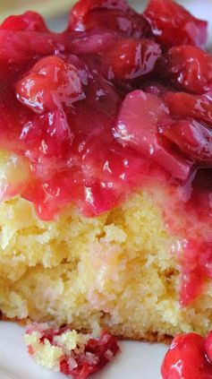 Cherry Pineapple Upside Down Cake