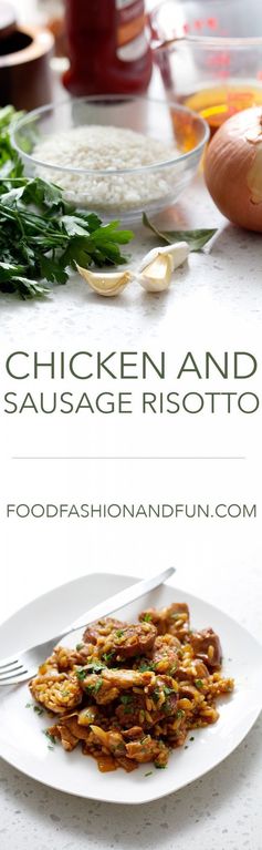 Chicken and Sausage Risotta