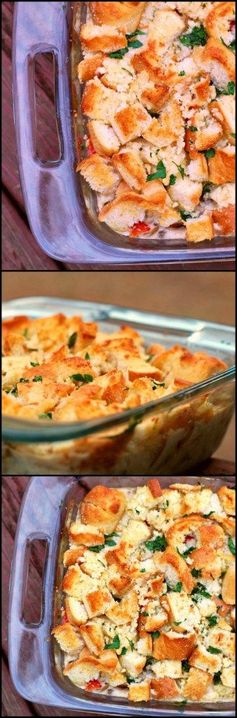 Chicken Cobbler Casserole