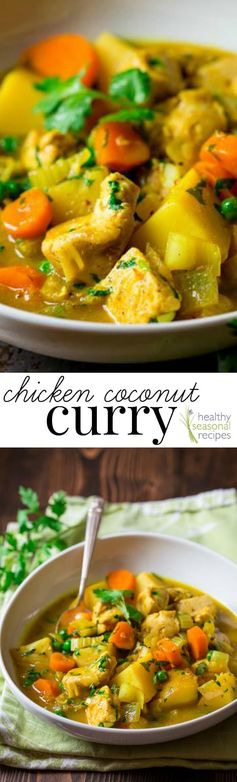 Chicken coconut curry