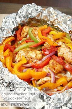 Chicken Fajita Foil Packet Meal