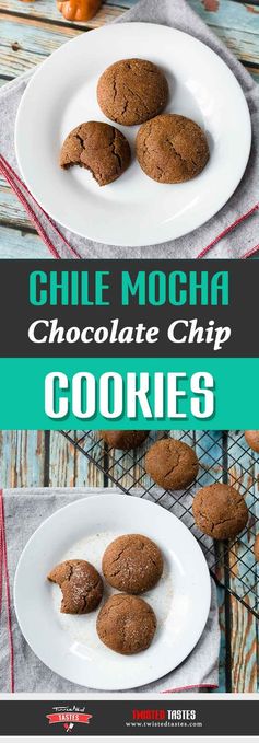 Chile Mocha Chocolate Chip Cookies