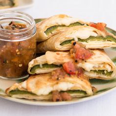 Chile Relleno Quesadillas