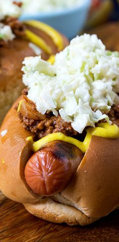 Chili Slaw Dogs