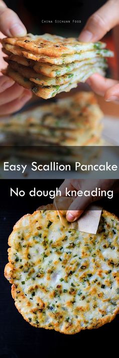 Chinese Scallion Pancake—Simplified Version