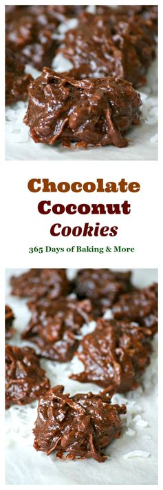 Chocolate Coconut Cookies