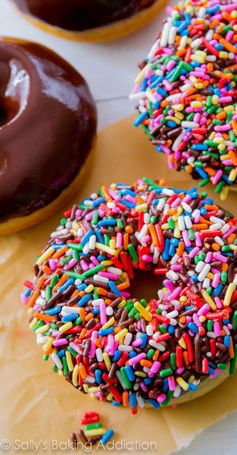 Chocolate Frosted Donuts