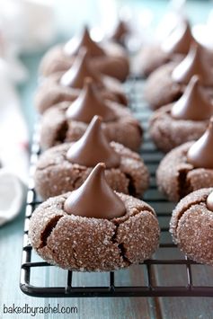 Chocolate Kiss Cookies