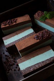 Chocolate Mint Slice