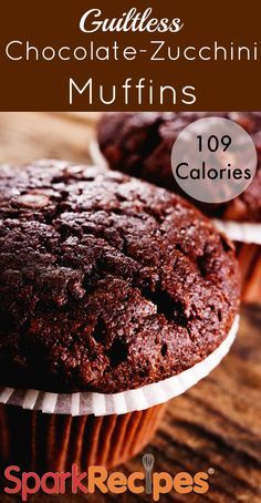 Chocolate Zucchini Bread or Muffins