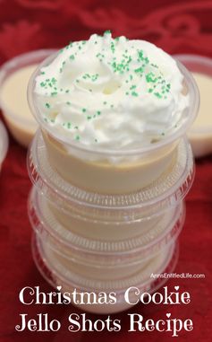 Christmas Cookie Jello Shots