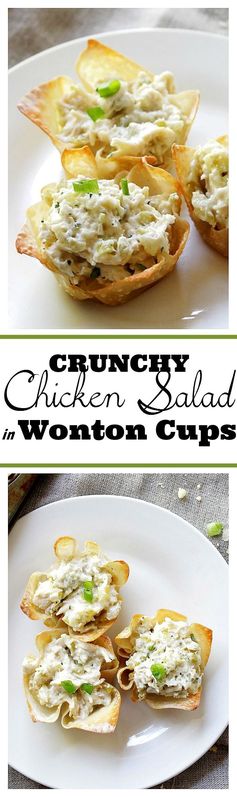 Chunky Chicken Salad Cups