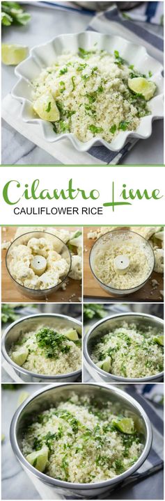 Cilantro Lime Cauliflower 