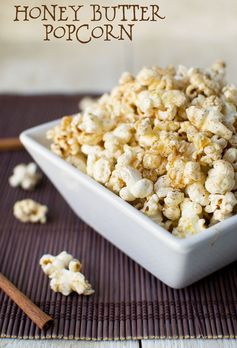 Cinnamon Honey Butter Popcorn