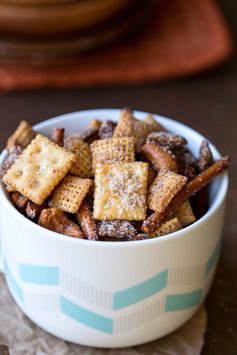 Cinnamon Sugar Sweet and Salty Chex Mix