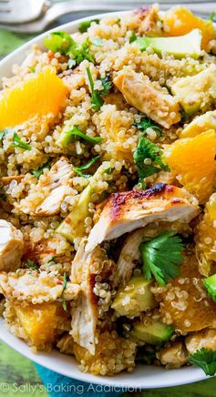 Citrus Chicken Quinoa Salad