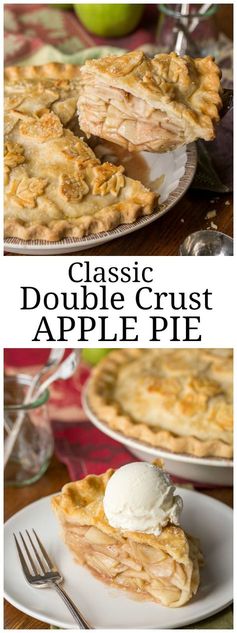 Classic Double Crust Apple Pie