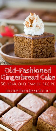 Classic Gingerbread Cake