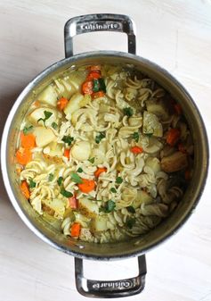 Classic Vegan Noodle Soup