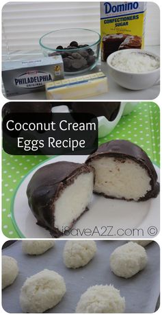 Coconut Cream Eggs