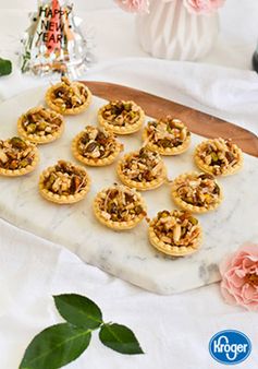 Coconut Honey Pistachio Tarts