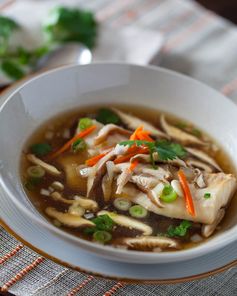 Cod in Garlic-Ginger Broth