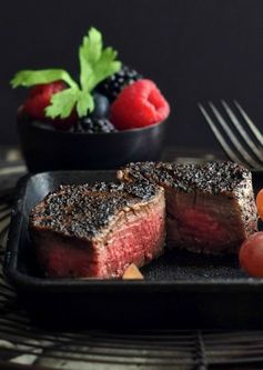 Coffee-Crusted Steak