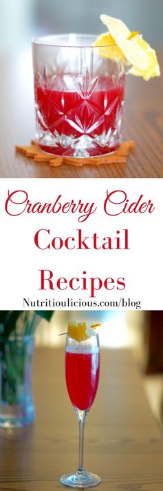 Cran-Toddy & Cranberry Cider Cooler