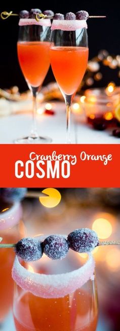 Cranberry Orange Cosmo