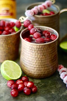 Cranberry Pomegranate Moscow Mule