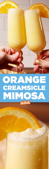 Creamsicle Mimosas